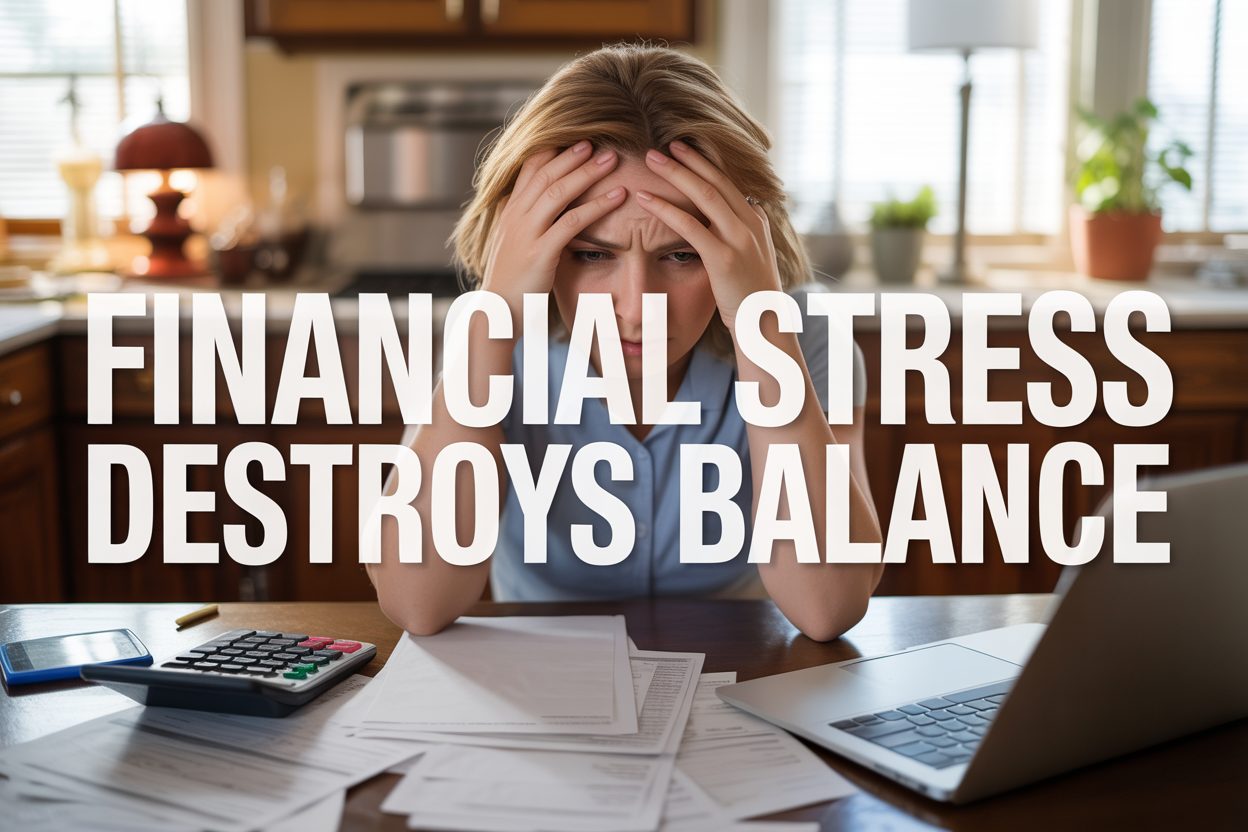 financial stress and life balance