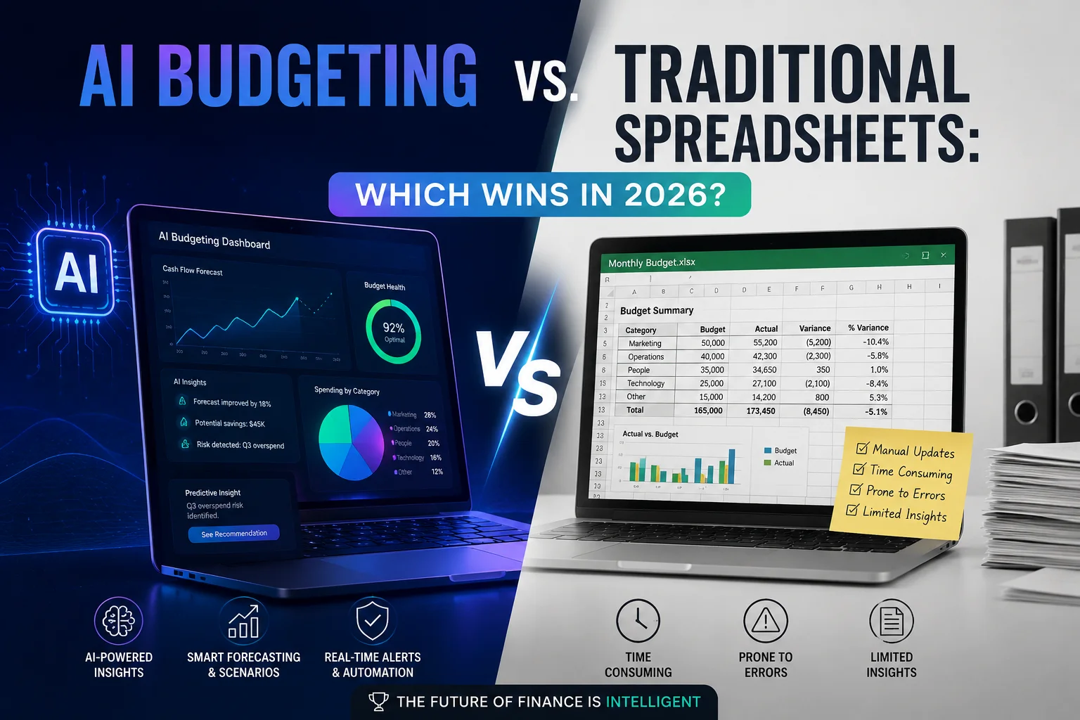 AI Budgeting vs. Traditional Spreadsheets: Which Wins in 2026?