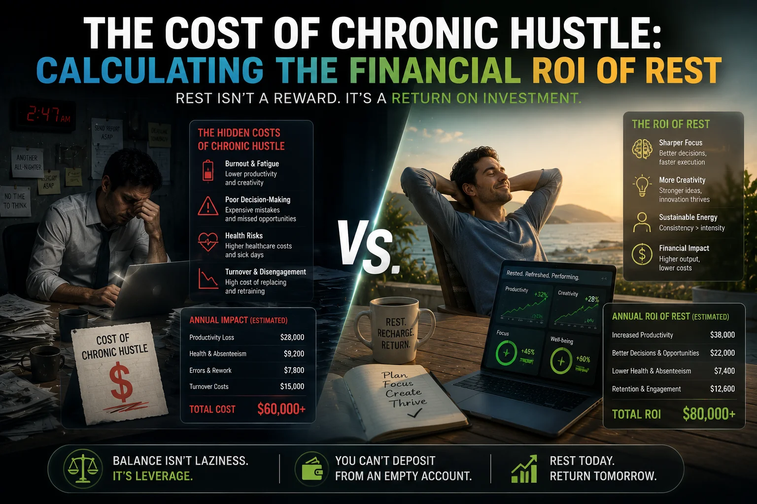 Financial cost of burnout